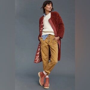 Anthropologie Pilcro The Wanderer Utility Button Fly Pants sz 30